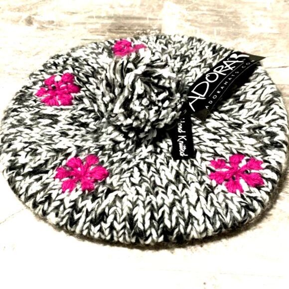 ADORA Hand Knitted Beret NWT - Picture 1 of 5